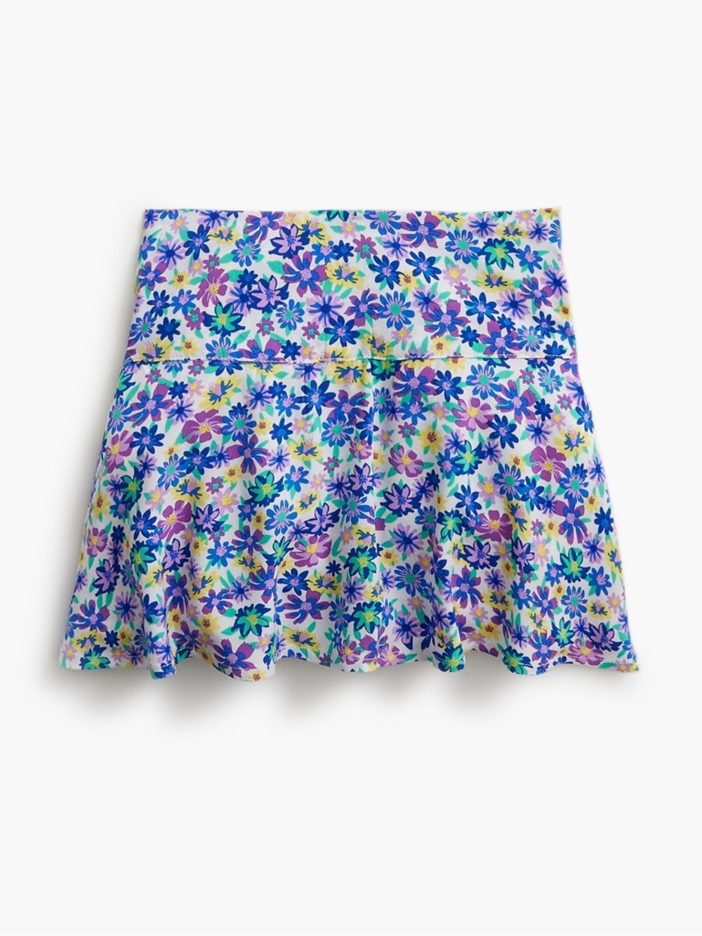 Crewcuts floral skirt for girls - Purple Multi size 4 - 5